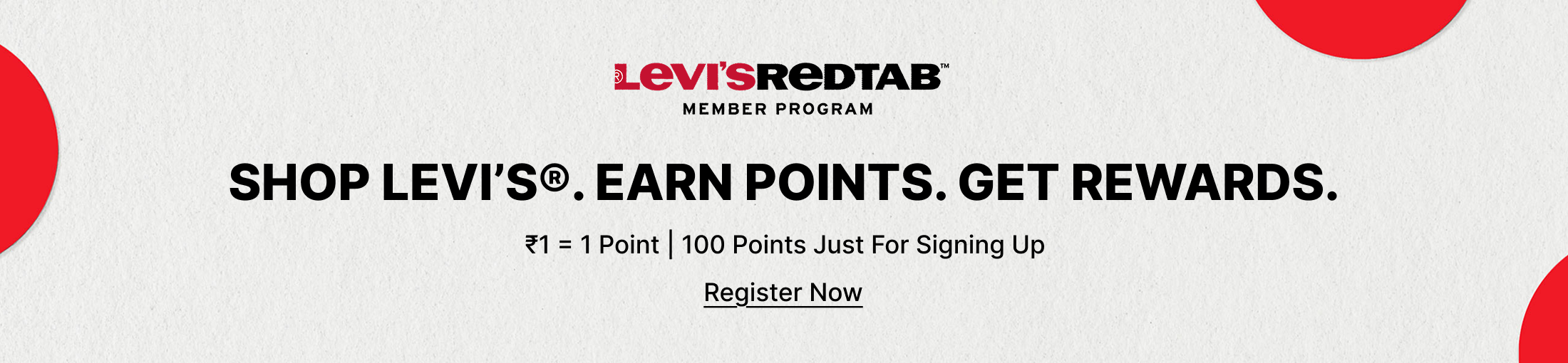 Red Tab Banner